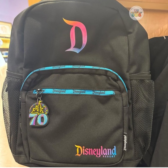 Disney Disneyland Resort 70th Anniversary Backpack with Charm main image 5